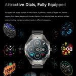 F38 Dual-ear Bluetooth Earphone Smart Watch IP67 Supports Heart Rate Monitoring, Silicone, Leather, Steel