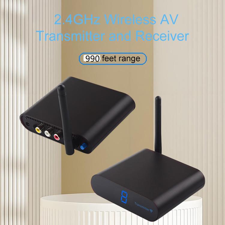 Measy AV230 2.4GHz Wireless Audio / VideoTransmitter & Receiver 1TX to 2RX, AV230-2
