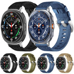 xDfind Two-section Nylon Watch Band, For Samsung Galaxy Watch Ultra / Ultra 2025, For Samsung Galaxy Watch8 / 8 Classic, For Samsung Galaxy Watch 7 / 6 / 5 / FE