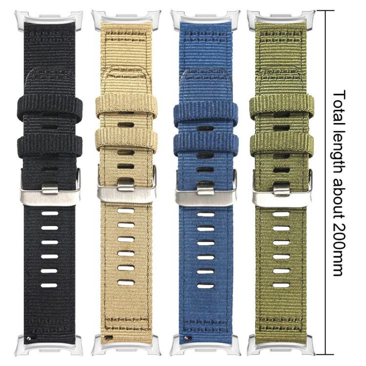 xDfind Two-section Nylon Watch Band, For Samsung Galaxy Watch Ultra / Ultra 2025, For Samsung Galaxy Watch8 / 8 Classic, For Samsung Galaxy Watch 7 / 6 / 5 / FE