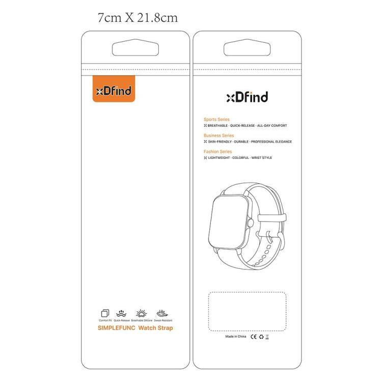 xDfind Two-section Nylon Watch Band, For Samsung Galaxy Watch Ultra / Ultra 2025, For Samsung Galaxy Watch8 / 8 Classic, For Samsung Galaxy Watch 7 / 6 / 5 / FE