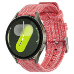 xDfind Nylon Canvas Watch Band, For Samsung Galaxy Watch Ultra / Ultra 2025, For Samsung Galaxy Watch8 / 8 Classic, For Samsung Galaxy Watch 7 / 6 / 5 / FE, For Samsung Galaxy Fit3