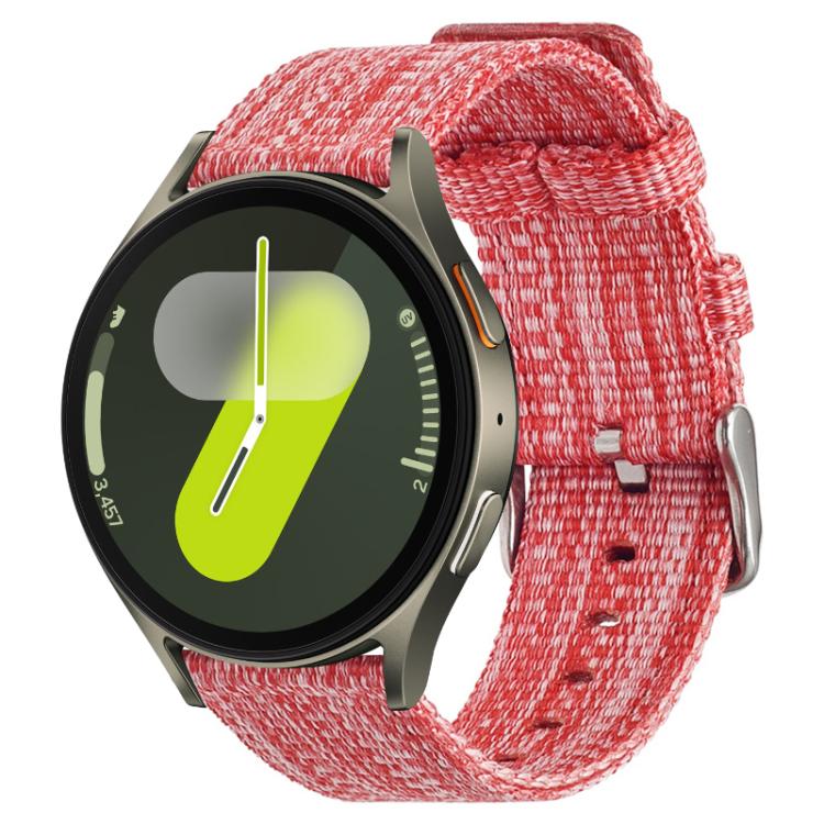 xDfind Nylon Canvas Watch Band, For Samsung Galaxy Watch Ultra / Ultra 2025, For Samsung Galaxy Watch8 / 8 Classic, For Samsung Galaxy Watch 7 / 6 / 5 / FE, For Samsung Galaxy Fit3