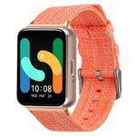 xDfind Nylon Canvas Watch Band, For Samsung Galaxy Watch Ultra / Ultra 2025, For Samsung Galaxy Watch8 / 8 Classic, For Samsung Galaxy Watch 7 / 6 / 5 / FE, For Samsung Galaxy Fit3