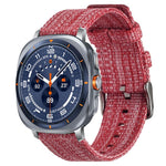 xDfind Nylon Canvas Watch Band, For Samsung Galaxy Watch Ultra / Ultra 2025, For Samsung Galaxy Watch8 / 8 Classic, For Samsung Galaxy Watch 7 / 6 / 5 / FE, For Samsung Galaxy Fit3