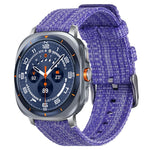 xDfind Nylon Canvas Watch Band, For Samsung Galaxy Watch Ultra / Ultra 2025, For Samsung Galaxy Watch8 / 8 Classic, For Samsung Galaxy Watch 7 / 6 / 5 / FE, For Samsung Galaxy Fit3