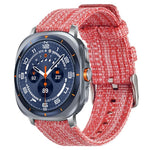 xDfind Nylon Canvas Watch Band, For Samsung Galaxy Watch Ultra / Ultra 2025, For Samsung Galaxy Watch8 / 8 Classic, For Samsung Galaxy Watch 7 / 6 / 5 / FE, For Samsung Galaxy Fit3
