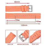 xDfind Nylon Canvas Watch Band, For Samsung Galaxy Watch Ultra / Ultra 2025, For Samsung Galaxy Watch8 / 8 Classic, For Samsung Galaxy Watch 7 / 6 / 5 / FE, For Samsung Galaxy Fit3