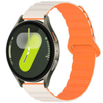 xDfind Loop Magnetic Glossy Silicone Watch Band, For Samsung Galaxy Watch Ultra / Ultra 2025, For Samsung Galaxy Watch8 / 8 Classic, For Samsung Galaxy Watch 7 / 6 / 5 / FE, For Samsung Galaxy Fit3