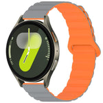 xDfind Loop Magnetic Glossy Silicone Watch Band, For Samsung Galaxy Watch Ultra / Ultra 2025, For Samsung Galaxy Watch8 / 8 Classic, For Samsung Galaxy Watch 7 / 6 / 5 / FE, For Samsung Galaxy Fit3