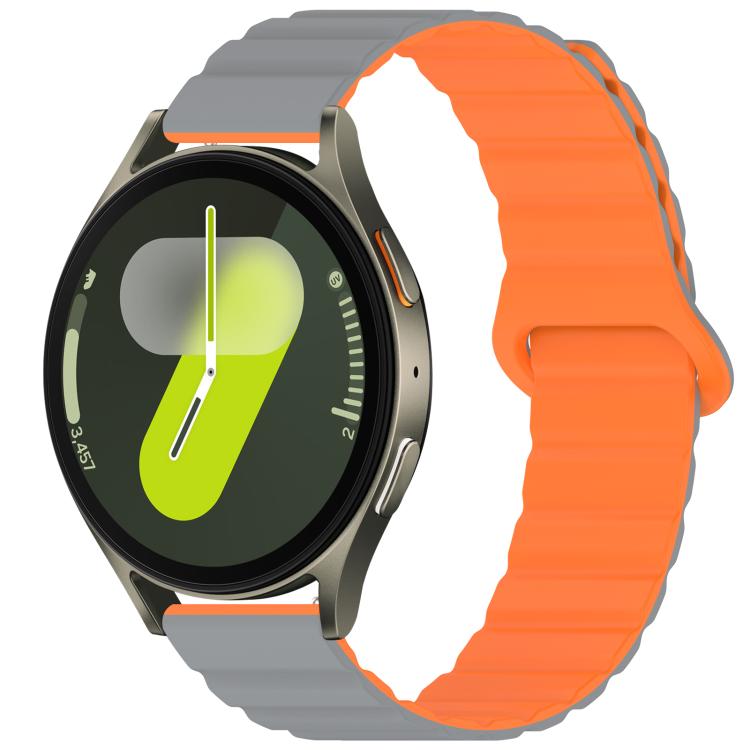 xDfind Loop Magnetic Glossy Silicone Watch Band, For Samsung Galaxy Watch Ultra / Ultra 2025, For Samsung Galaxy Watch8 / 8 Classic, For Samsung Galaxy Watch 7 / 6 / 5 / FE, For Samsung Galaxy Fit3