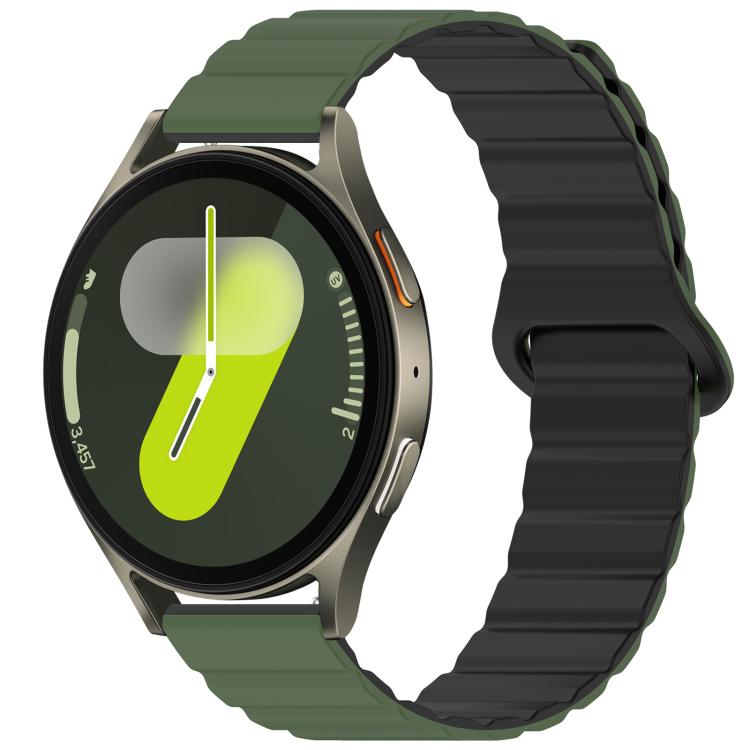 xDfind Loop Magnetic Glossy Silicone Watch Band, For Samsung Galaxy Watch Ultra / Ultra 2025, For Samsung Galaxy Watch8 / 8 Classic, For Samsung Galaxy Watch 7 / 6 / 5 / FE, For Samsung Galaxy Fit3