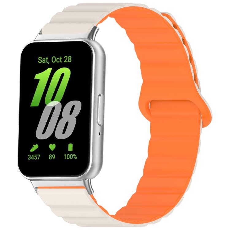 xDfind Loop Magnetic Glossy Silicone Watch Band, For Samsung Galaxy Watch Ultra / Ultra 2025, For Samsung Galaxy Watch8 / 8 Classic, For Samsung Galaxy Watch 7 / 6 / 5 / FE, For Samsung Galaxy Fit3