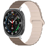 xDfind Loop Magnetic Glossy Silicone Watch Band, For Samsung Galaxy Watch Ultra / Ultra 2025, For Samsung Galaxy Watch8 / 8 Classic, For Samsung Galaxy Watch 7 / 6 / 5 / FE, For Samsung Galaxy Fit3