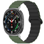 xDfind Loop Magnetic Glossy Silicone Watch Band, For Samsung Galaxy Watch Ultra / Ultra 2025, For Samsung Galaxy Watch8 / 8 Classic, For Samsung Galaxy Watch 7 / 6 / 5 / FE, For Samsung Galaxy Fit3