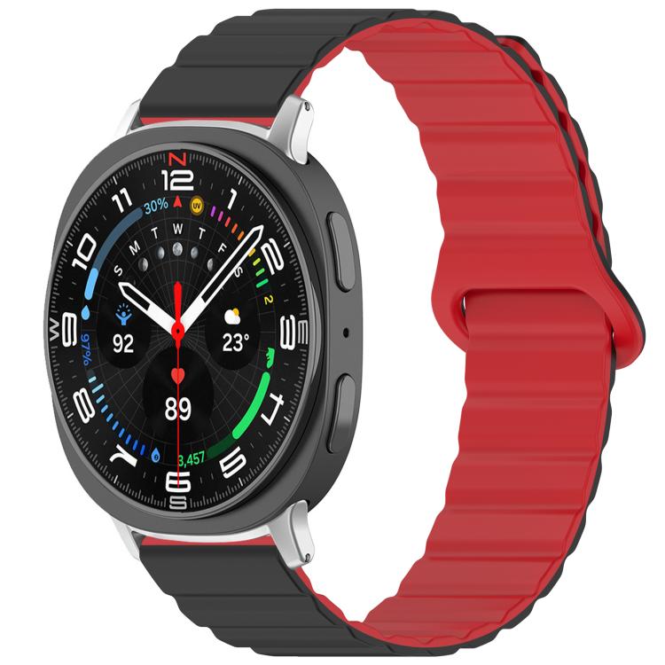 xDfind Loop Magnetic Glossy Silicone Watch Band, For Samsung Galaxy Watch Ultra / Ultra 2025, For Samsung Galaxy Watch8 / 8 Classic, For Samsung Galaxy Watch 7 / 6 / 5 / FE, For Samsung Galaxy Fit3