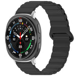 xDfind Loop Magnetic Glossy Silicone Watch Band, For Samsung Galaxy Watch Ultra / Ultra 2025, For Samsung Galaxy Watch8 / 8 Classic, For Samsung Galaxy Watch 7 / 6 / 5 / FE, For Samsung Galaxy Fit3