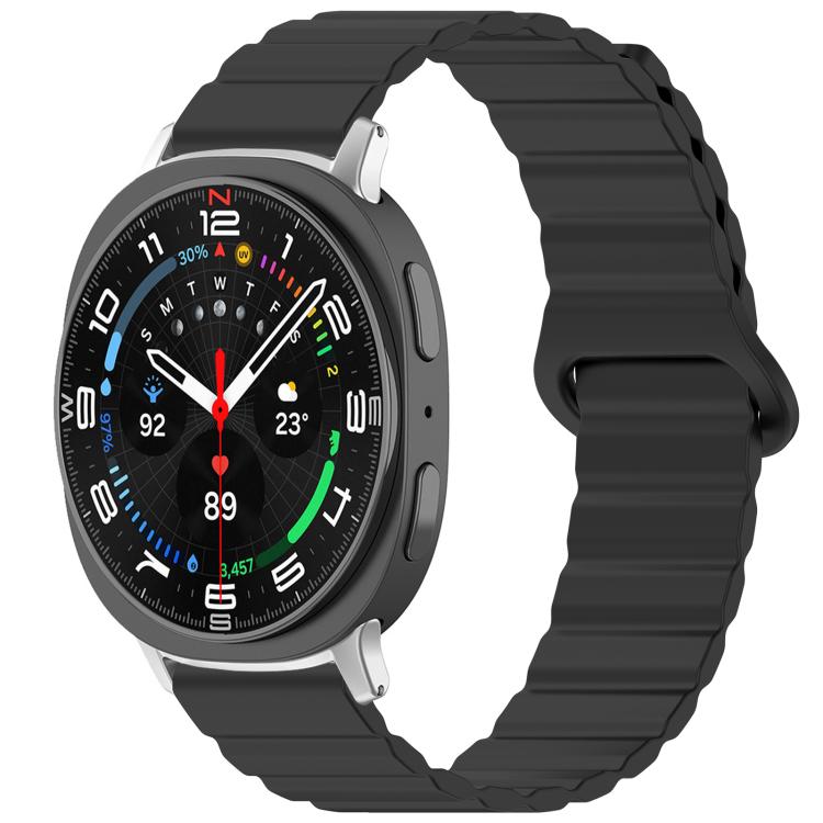 xDfind Loop Magnetic Glossy Silicone Watch Band, For Samsung Galaxy Watch Ultra / Ultra 2025, For Samsung Galaxy Watch8 / 8 Classic, For Samsung Galaxy Watch 7 / 6 / 5 / FE, For Samsung Galaxy Fit3