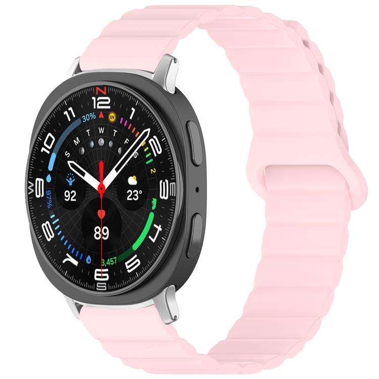 xDfind Loop Magnetic Glossy Silicone Watch Band, For Samsung Galaxy Watch Ultra / Ultra 2025, For Samsung Galaxy Watch8 / 8 Classic, For Samsung Galaxy Watch 7 / 6 / 5 / FE, For Samsung Galaxy Fit3
