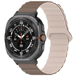 xDfind Loop Magnetic Glossy Silicone Watch Band, For Samsung Galaxy Watch Ultra / Ultra 2025, For Samsung Galaxy Watch8 / 8 Classic, For Samsung Galaxy Watch 7 / 6 / 5 / FE, For Samsung Galaxy Fit3