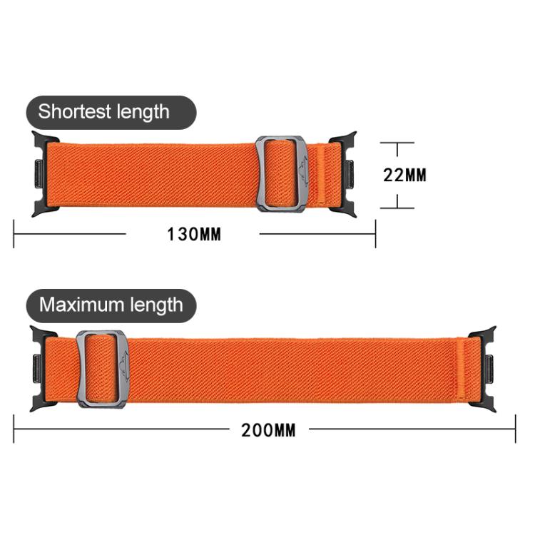 xDfind Elastic Nylon Watch Band, For Samsung Galaxy Watch8 / 8 Classic