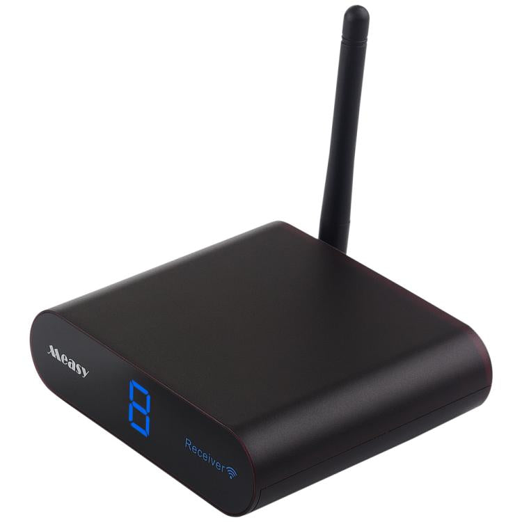Measy AV550 Émetteur et récepteur audio/vidéo sans fil 5,8 GHz avec fonction de retour infrarouge, portée : 500 m, AV550 noir
