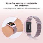 xDfind Watch Frame Integrated Nylon Hook and Loop Fastener Watch Band, For Samsung Galaxy Fit 3