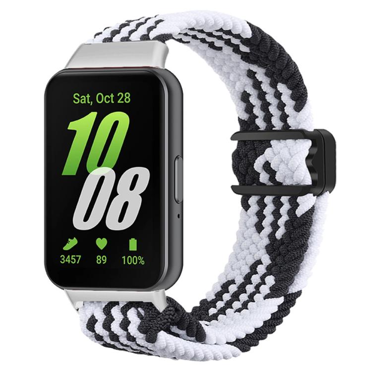 xDfind Magnetic Buckle Nylon Braided Watch Band, For Samsung Galaxy Fit 3