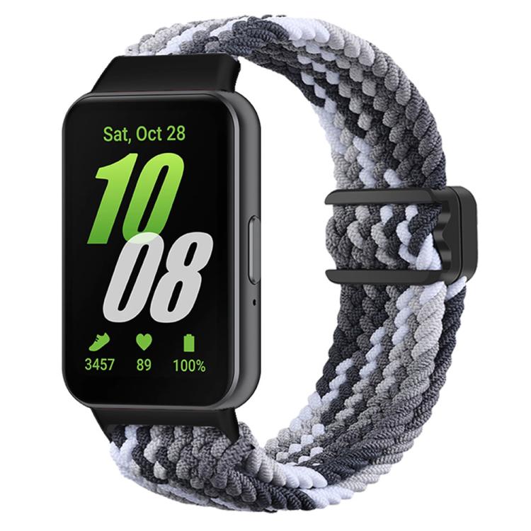 xDfind Magnetic Buckle Nylon Braided Watch Band, For Samsung Galaxy Fit 3