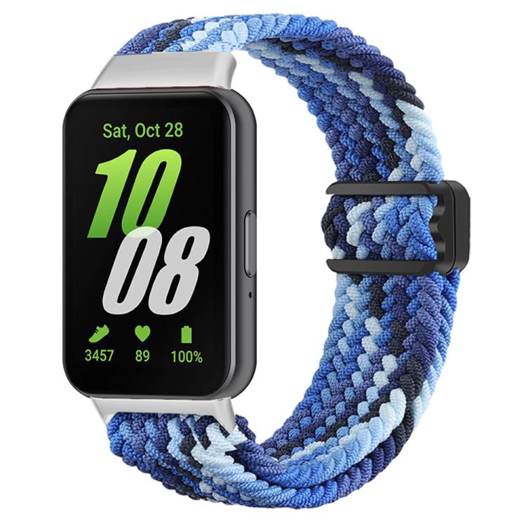 xDfind Magnetic Buckle Nylon Braided Watch Band, For Samsung Galaxy Fit 3