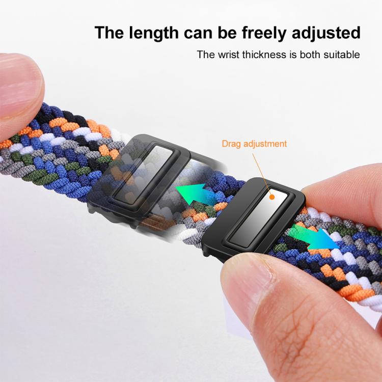 xDfind Magnetic Buckle Nylon Braided Watch Band, For Samsung Galaxy Fit 3