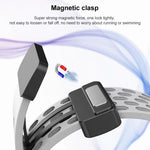 xDfind Magnetic Clasp Silicone Watch Band, For Apple Watch 42 / 44 / 45 / 46 / 49mm, For Apple Watch 38 / 40 / 41 / S10 42mm