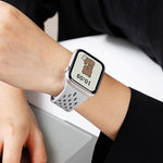 xDfind Magnetic Clasp Silicone Watch Band, For Apple Watch 42 / 44 / 45 / 46 / 49mm, For Apple Watch 38 / 40 / 41 / S10 42mm