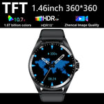 F36 1.46 inch TFT Color Screen 2 in 1 Bluetooth Earphone Smart Watch, Support Bluetooth Call / NFC
