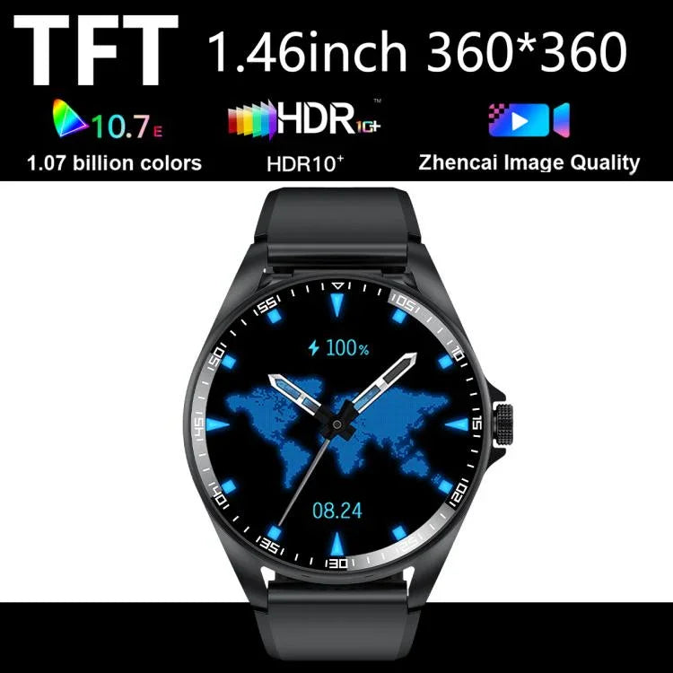 F36 1.46 inch TFT Color Screen 2 in 1 Bluetooth Earphone Smart Watch, Support Bluetooth Call / NFC