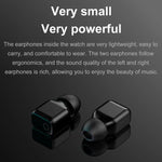 F36 1.46 inch TFT Color Screen 2 in 1 Bluetooth Earphone Smart Watch, Support Bluetooth Call / NFC