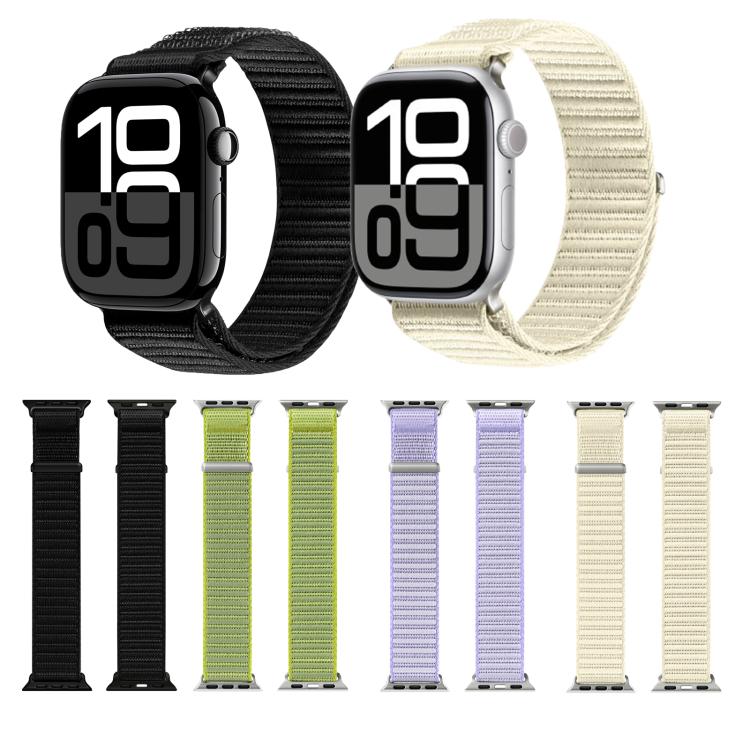 DUX DUCIS YE Series Nylon Woven Watch Strap, For Apple Watch 46mm / 49mm / 45mm / 44mm, For Apple Watch 42mm / 41mm / 40mm / 38mm