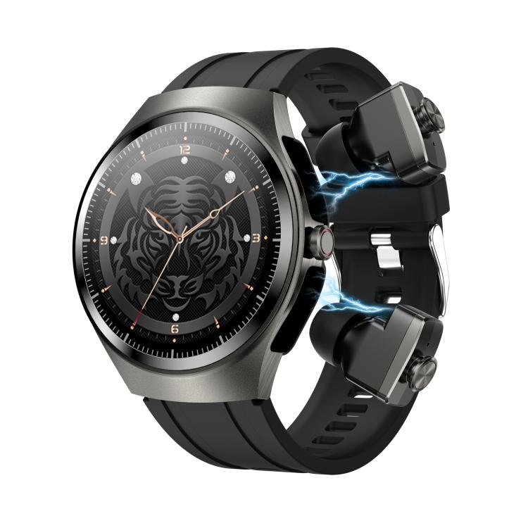 F39 1.43 inch AMOLED Screen 2 in 1 Bluetooth Earphone Smart Watch, Support Bluetooth Call / NFC