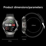 F39 1.43 inch AMOLED Screen 2 in 1 Bluetooth Earphone Smart Watch, Support Bluetooth Call / NFC