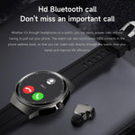 F39 1.43 inch AMOLED Screen 2 in 1 Bluetooth Earphone Smart Watch, Support Bluetooth Call / NFC