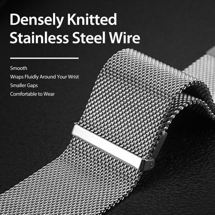 DUX DUCIS Milanese Series Steel Watch Strap, For Samsung Galaxy Watch8 / Watch8 Classic