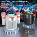 Lebo Y11 Outdoor Portable Wireless Karaoke Dual Microphone Bluetooth Speaker