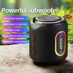 Zealot M1 30W Portable Outdoor IPX6 RGB Stereo Bluetooth Speaker