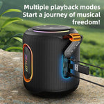 Zealot M1 30W Portable Outdoor IPX6 RGB Stereo Bluetooth Speaker