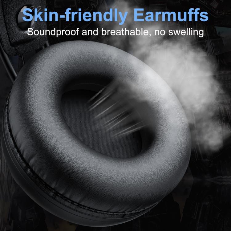 ONIKUMA X88 Head-mounted RGB Light E-Sports Gaming Headset, Cable Length: 2.2m, X88