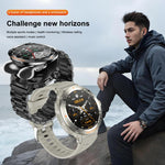 D13 2 in 1 Bluetooth Earphone Smart Call Watch, Support Bluetooth Call / NFC / Health Monitoring, Silicone Strap, 3-Bead Steel Strap, Milanese Steel Strap