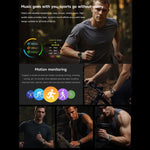 D13 2 in 1 Bluetooth Earphone Smart Call Watch, Support Bluetooth Call / NFC / Health Monitoring, Silicone Strap, 3-Bead Steel Strap, Milanese Steel Strap