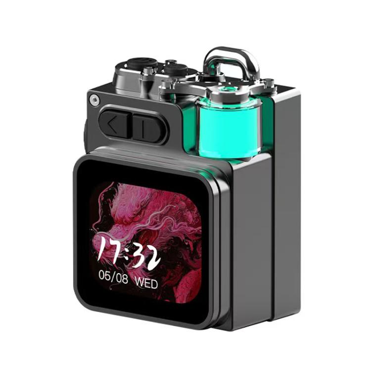 DK08 Smart LED Screen Cool Style Portable RGB Light Bluetooth Speaker, DK08