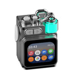 DK08 Smart LED Screen Cool Style Portable RGB Light Bluetooth Speaker, DK08