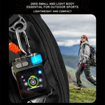 DK08 Smart LED Screen Cool Style Portable RGB Light Bluetooth Speaker, DK08